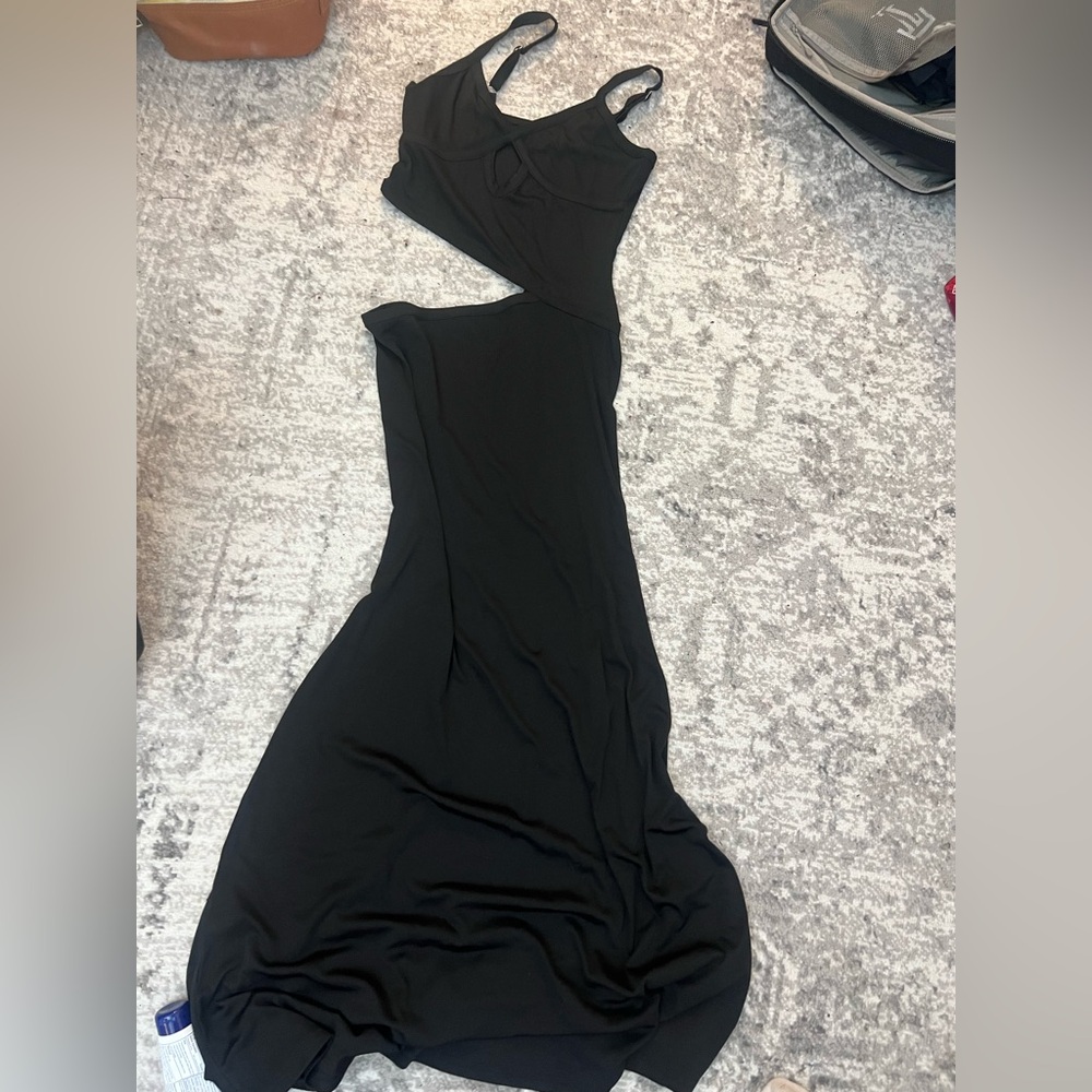Long cutout dress